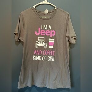 Jeep Fun T-Shirt, gray, size XL